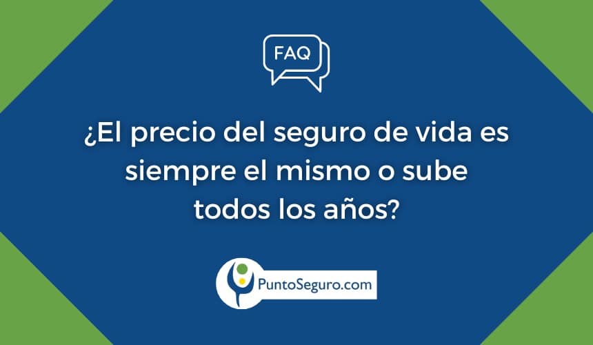 ¿El precio del seguro se mantiene o va subiendo cada año?