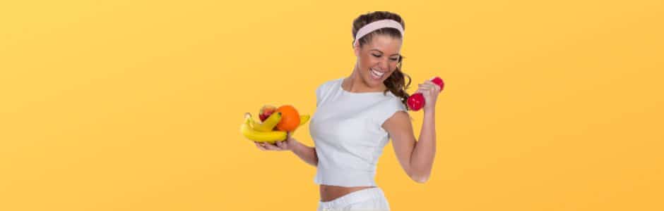 Comer frutas y verduras y hacer ejercicio puede hacerte más feliz, sobre todo si eres mujer