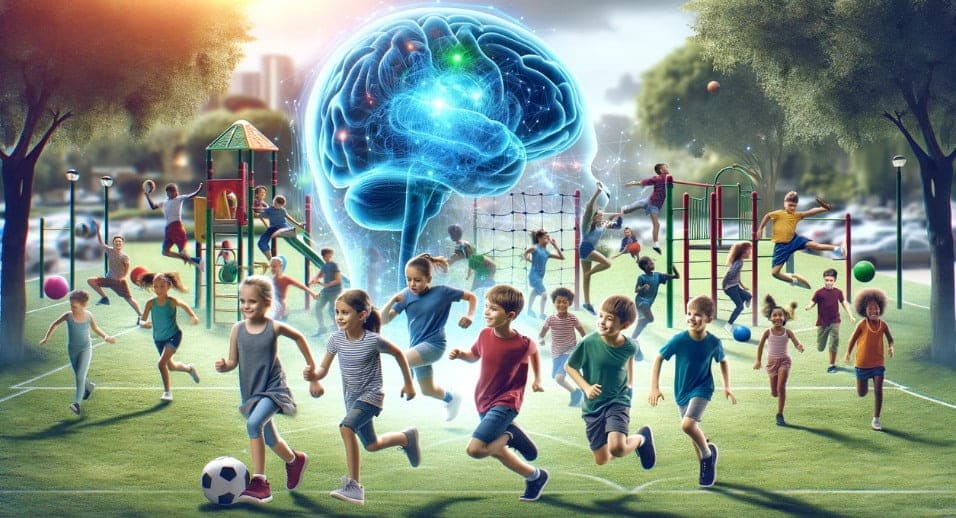 El impacto del ejercicio en la infancia en el volumen cerebral adolescente