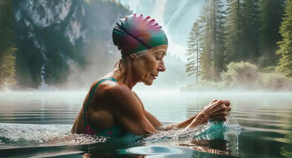 la natación en agua fría en la menopausia beneficiso salud mujeres