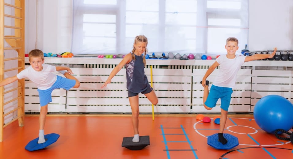 Ejercicio ligero para mejorar el flujo sanguíneo cerebral en niños